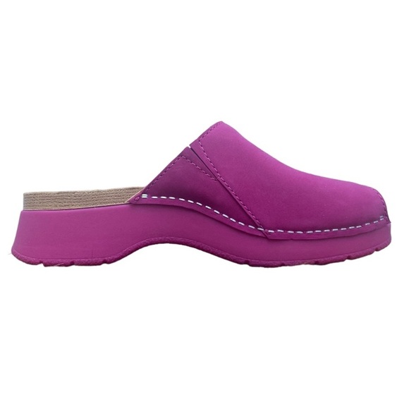 Dansko New Women’s Raven Slide Fuchsia Nubuck size 38 - Picture 4 of 11